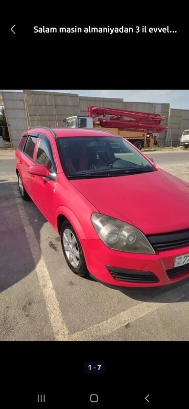 opeler: Opel Astra: 1.4 l | 2006 il Universal