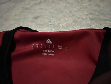 Futbolkalar: Futbolka, Adidas, M, rəng - Qırmızı — 3