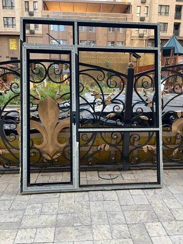 немецкий набор инструментов для авто: Готовое алюминиевое окно, Тип окна: Панорамные, 2500 * 2100, Новый, Без установки, Без рассрочки