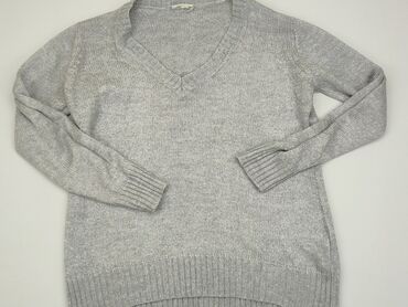 szara spódniczka w kratkę: Sweter, L (EU 40), condition - Good