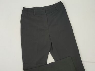 legginsy prążkowane push up: Material trousers for women, size S (EU 36)