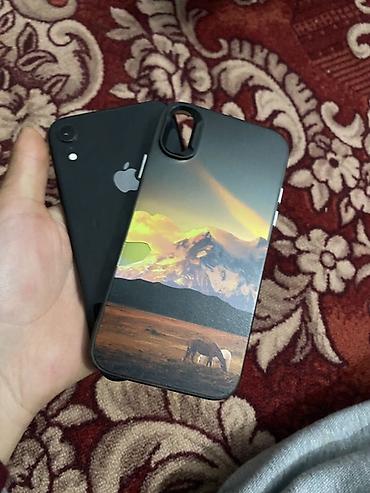 Мобильные телефоны: IPhone Xr, Б/у, 64 ГБ, Черный, Защитное стекло, Чехол, 75 % — 5