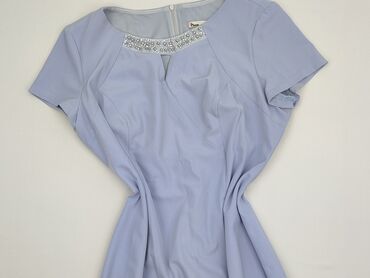 sukienki wyszczuplające na wesele plus size: Sukienka damska, rozmiar 2XL