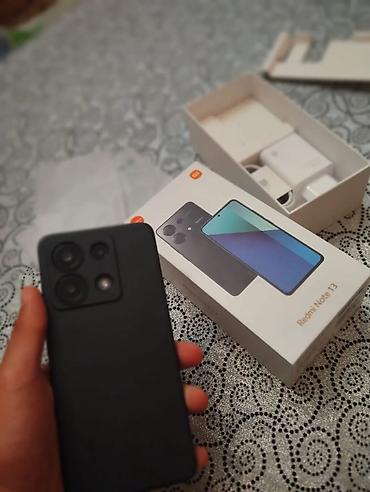 Redmi: Xiaomi Redmi Note 13 – qutu və aksesuarları ilə. Açılmayıb. - Model — 2