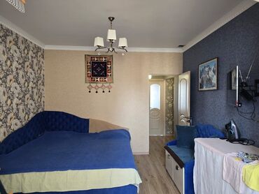 срочно продаю дом кок жар: 2 бөлмө, 67 кв. м, 106-серия жакшыртылган, 7 кабат, Евроремонт