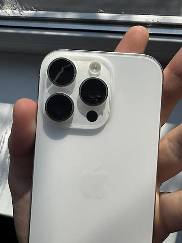 Apple iPhone: IPhone 16 Pro, Б/у, 256 ГБ, Серебристый, Защитное стекло, 100 % — 13