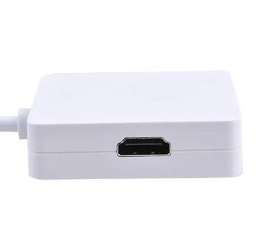 Druga oprema za računare i laptopove: Mini DisplayPort na HDMI/DVI/VGA adapter (3-u-1) Opis: - Ulaz: Mini — 4