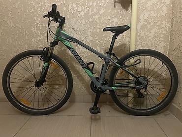 format velosiped: Горный велосипед, Giant, Рама XS (130 -155 см), Алюминий, Б/у — 1