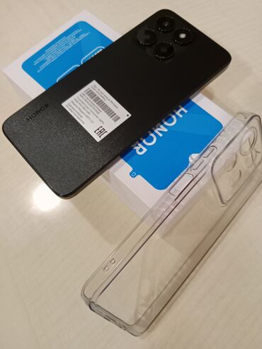 telefon flai ezzy trendy 3: Honor X6a, 128 ГБ, цвет - Черный, Гарантия, Две SIM карты