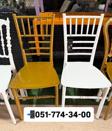 Stullar: Plastik banket/stul modelləri - Material: möhkəm plastik (yüngül — 6