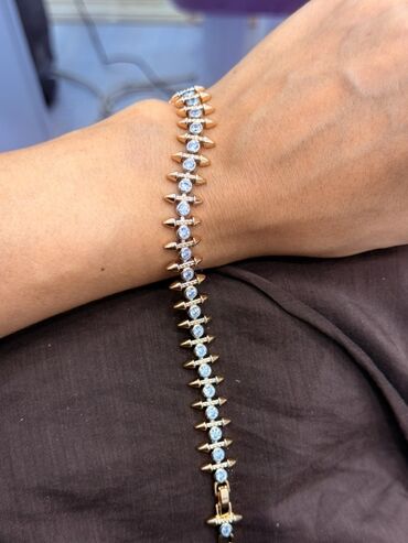 Bijuteriya dəstləri: Qızılı rəngli aksesuarlar seti – paslanmayan poladdan (316L) — 10