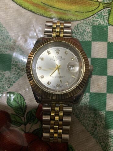 часы rolex: Классикалык сааттар саат, Rolex, Аллой, Эркектердики