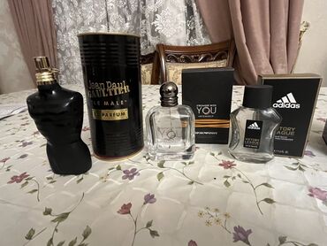 Ətriyyat: Müxtəlif brend kişi ətirləri seti Boş originaç flakonlar Şəkillərdə — 3