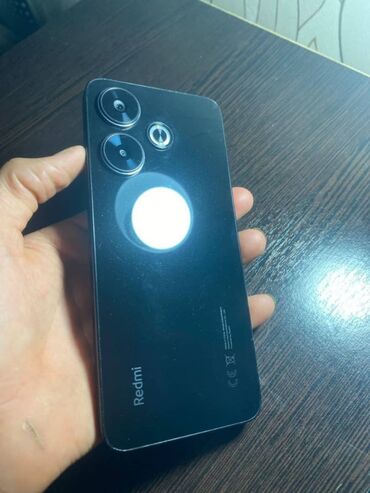 телефон нот 13: Redmi, Redmi 13, Новый, 256 ГБ, цвет - Черный, 2 SIM