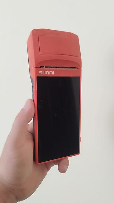 SUNMI mobil POS terminali – daxilində termal printerli, sensor