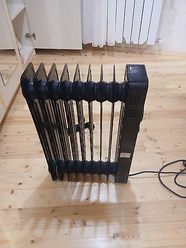 Техника и электроника: KUMTEL yağlı radiator – elektriklə işləyən, qara rəngdə, 9 bölməli — 3
