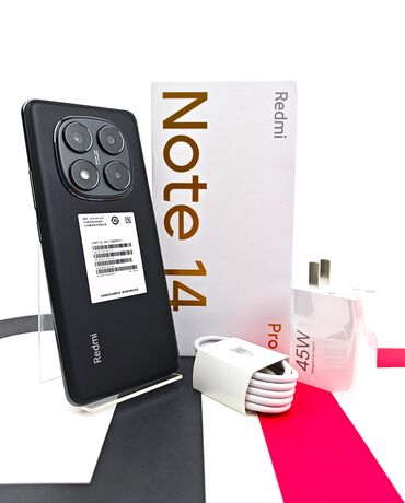 16 гб оперативной памяти для ноутбука: Redmi, Redmi Note 14 Pro, Новый, 256 ГБ, цвет - Черный, 1 SIM, eSIM