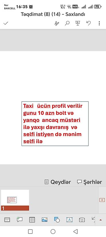 Taksi sürücüsü tələb olunur, Avtomobilin icarəsi, Gündəlik ödəniş
