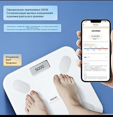 весы ручной: Весы напольные для контроля. Устройство поддерживает зарядку через USB — 4