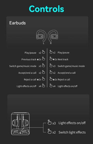 Qulaqcıqlar: Yeni Simsiz (Bluetooth) Qulaqcıqlar, Edifier, rəng - Qara — 10