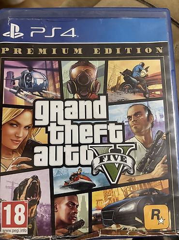 gta 5 diski qiymeti: PS4 oyunu: Grand Theft Auto V – Premium Edition • Platforma — 1