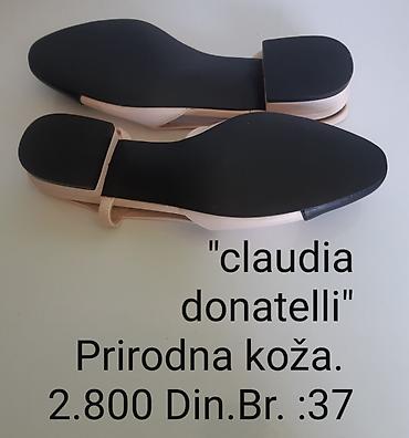 Baletanke: Claudia Donatelli ženske kožne baletanke/slingback - Materijal — 9