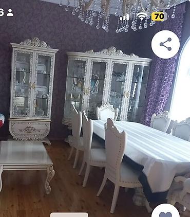 taxt desdi: Klassik üslubda qonaq otağı mebel dəsti istifade olunmayib yalniz taxt — 7