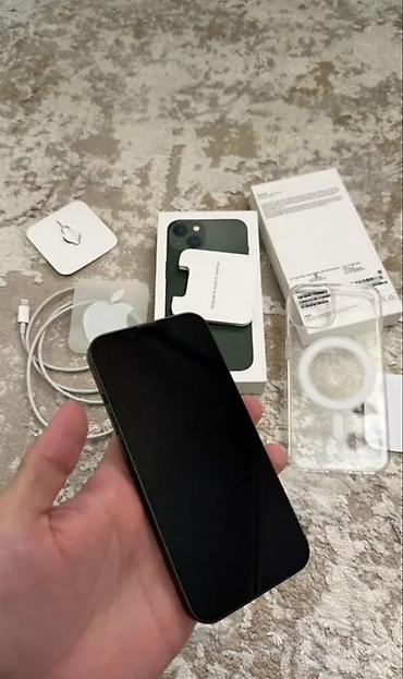 iphone sumqayıt: IPhone 13, 128 GB, Yaşıl, Face ID, Sənədlərlə — 1