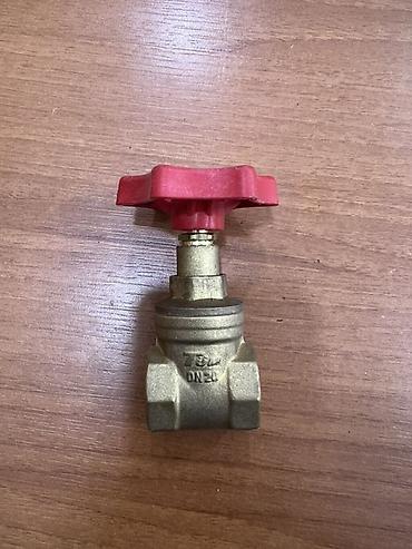 kas boru: Misin qapma klapanı3/4 (gate valve)🇹🇷 qisa boğaz - Material: Pirinç — 1