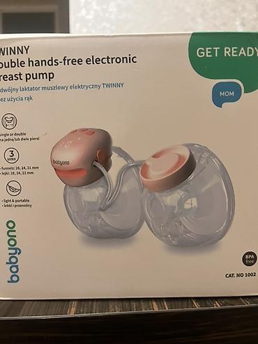 BabyOno TWINNY – iki tərəfli, əllər sərbəst elektron südsağan -