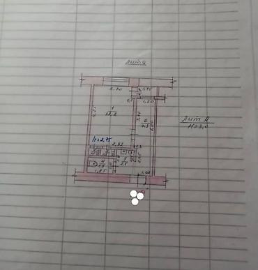 колледжи: 1 комната, 24 м², Мед Академия Индивидуалка, 2 этаж, Старый ремонт — 3