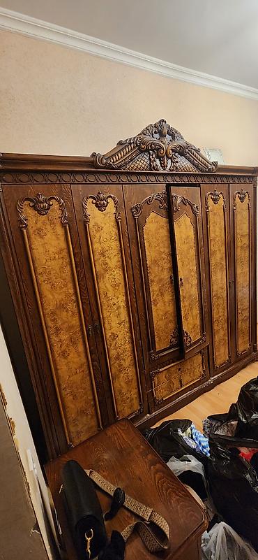 qedimi kravat: Klassik üslubda tam dəst mebel - Material: massiv ağac və təbii ağac — 2