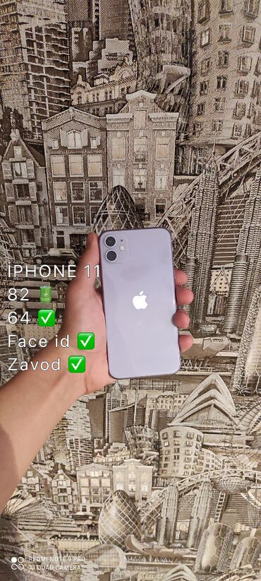 iphone 11 rengleri: IPhone 11, 64 GB, Face ID