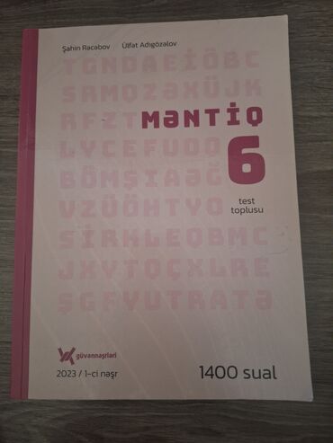 nicat bağışzadə kitabı: Məntiq testi sulallar asandan çətinə doğru sıralamada