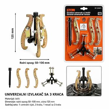 KMT Izvlakač sa tri kandže 2389235 Univerzalni izvlakač sa 3 kraka