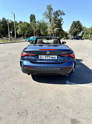 машина за 600 тысяч: BMW 4 series: 2020 г., 2 л, Автомат, Бензин, Кабриолет — 4
