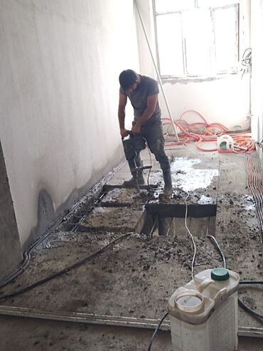 Beton işləri: Beton kəsmə beton deşmə xidməti Karot - HILTI DD 200 / 350 ilə 25 ° — 4