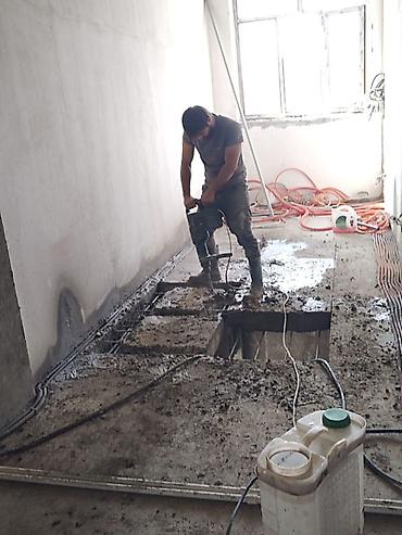 Beton işləri: Beton kəsmə beton deşmə xidməti Karot - HILTI DD 200 / 350 ilə 25 ° — 8