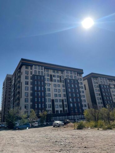 квартира элебаева: 2 комнаты, 59 м², Элитка, 10 этаж, ПСО (под самоотделку)