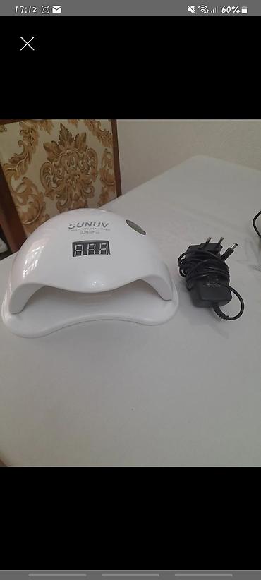 ağ lak: SUNUV SUN5 Plus UV/LED dırnaq lampası - UV/LED texnologiyası: gel — 1