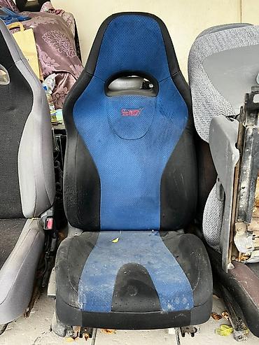 мусор ткань: Переднее сиденье, Велюр, Subaru 2004 г., Б/у, Оригинал, Япония — 2