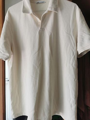 Kişi geyimləri: Polo köynək, Zara, XL, rəng - Bej — 2