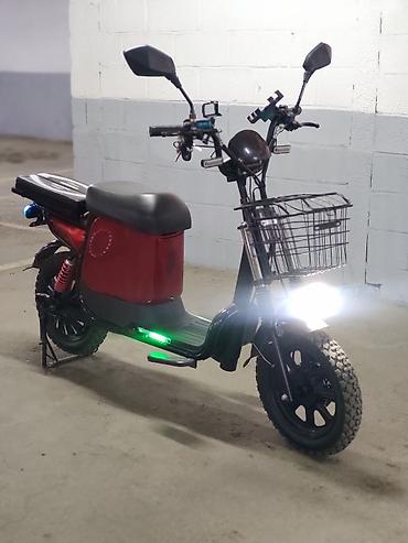 city life: Электроскутер бу (городской e-bike) с педалями и широким набором — 2