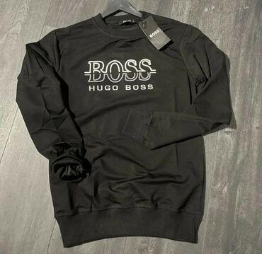 Sweatshirts: Hugo Boss crni duks ORIGINAL