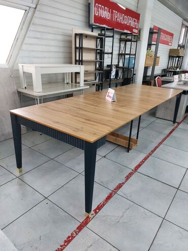 Столы для зала: 3 метровый стол трансформер. Длина: регулируется от 51 см до 3 метра — 5