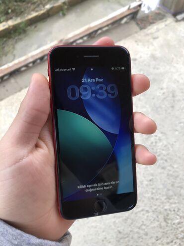 Apple iPhone: IPhone SE 2020, 128 GB, Qırmızı, Barmaq izi, Simsiz şarj, Sənədlərlə — 1