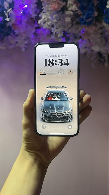 13 айфон про макс: IPhone 13 Pro Max, Б/у, 128 ГБ, Голубой, Защитное стекло, Чехол, Коробка, 100 % — 2