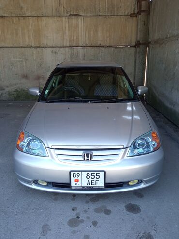авто кредит без первоначального взноса: Honda Civic: 2001 г., 1.5 л, Вариатор, Бензин, Седан