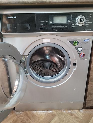 Ремонт техники: Samsung paltaryuyan maşın, ön yükləməli Model: WF7522S8R (etiketdə — 2