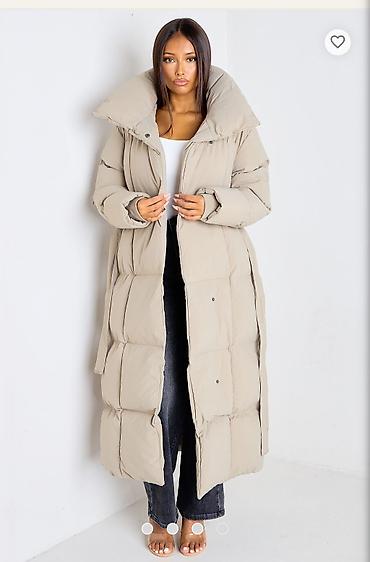 Üst geyimi: AMISU Puffer Coat – qadınlar üçün uzun şişmə palto kopya şekildeki — 4